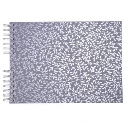 Fotóalbum, spirál, 32x22 cm, 25 lap, EXACOMPTA "AutentiK", kékesszürke